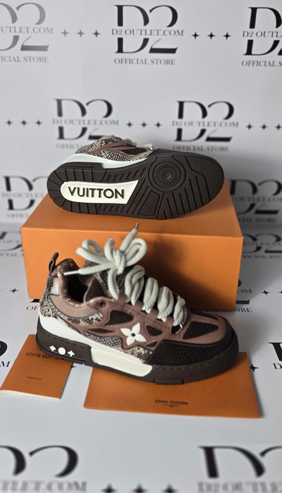 LV skate Brown black