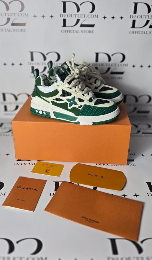 LV skate Green white