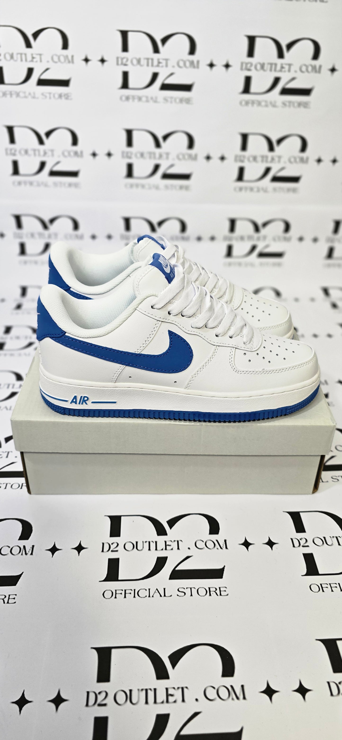 Nike AIR FORCE WHITE BLU