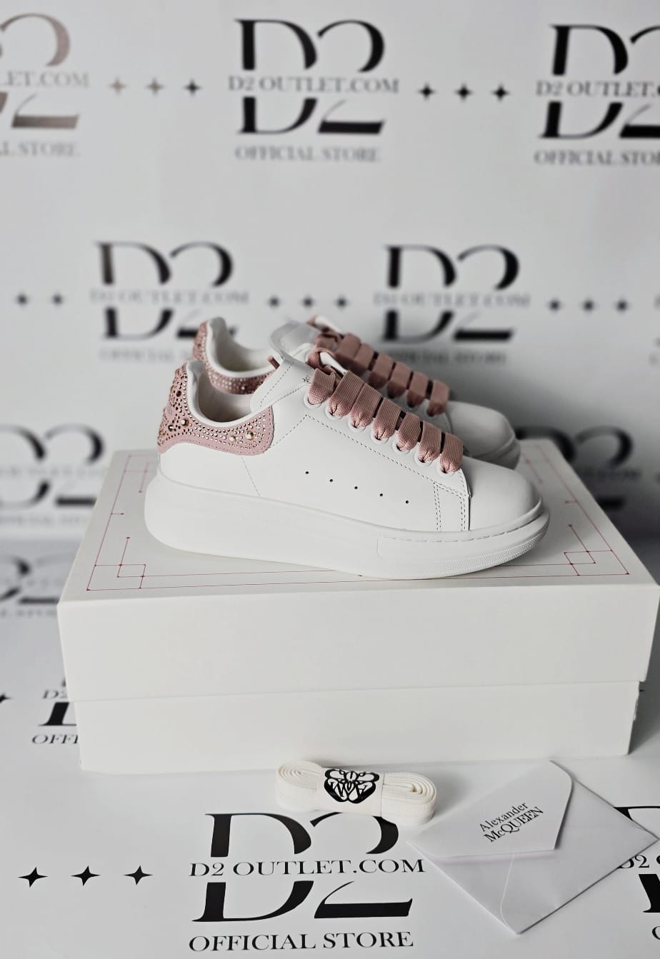 #9 Alexander McQueen Rosa Brillantini