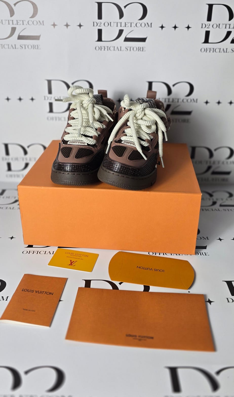 LV skate Brown black