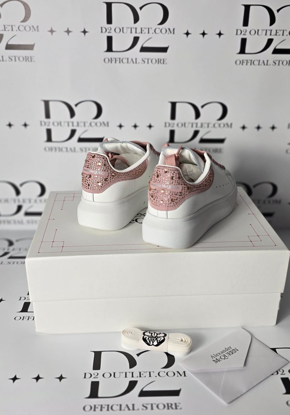 #9 Alexander McQueen Rosa Brillantini