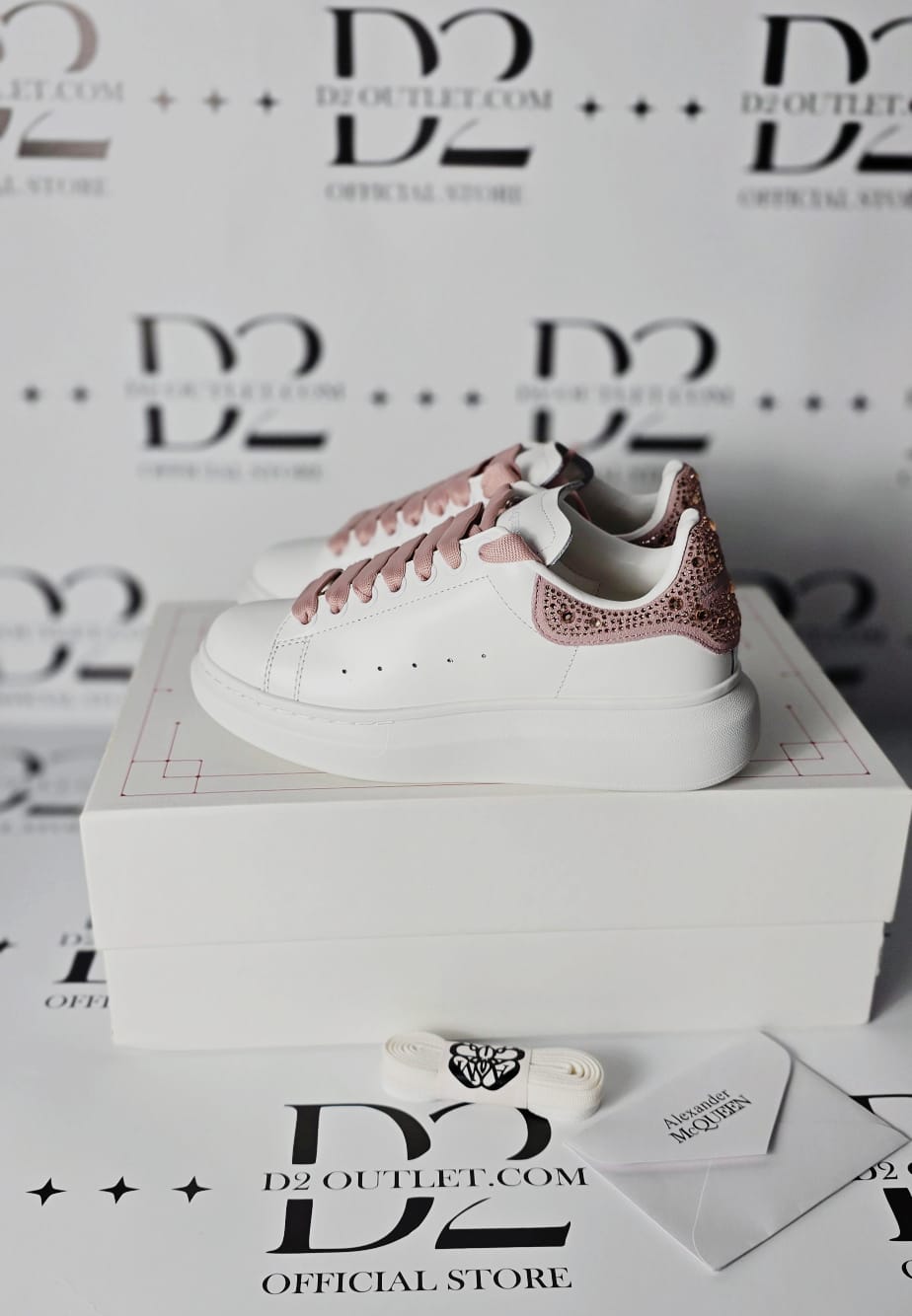 #9 Alexander McQueen Rosa Brillantini