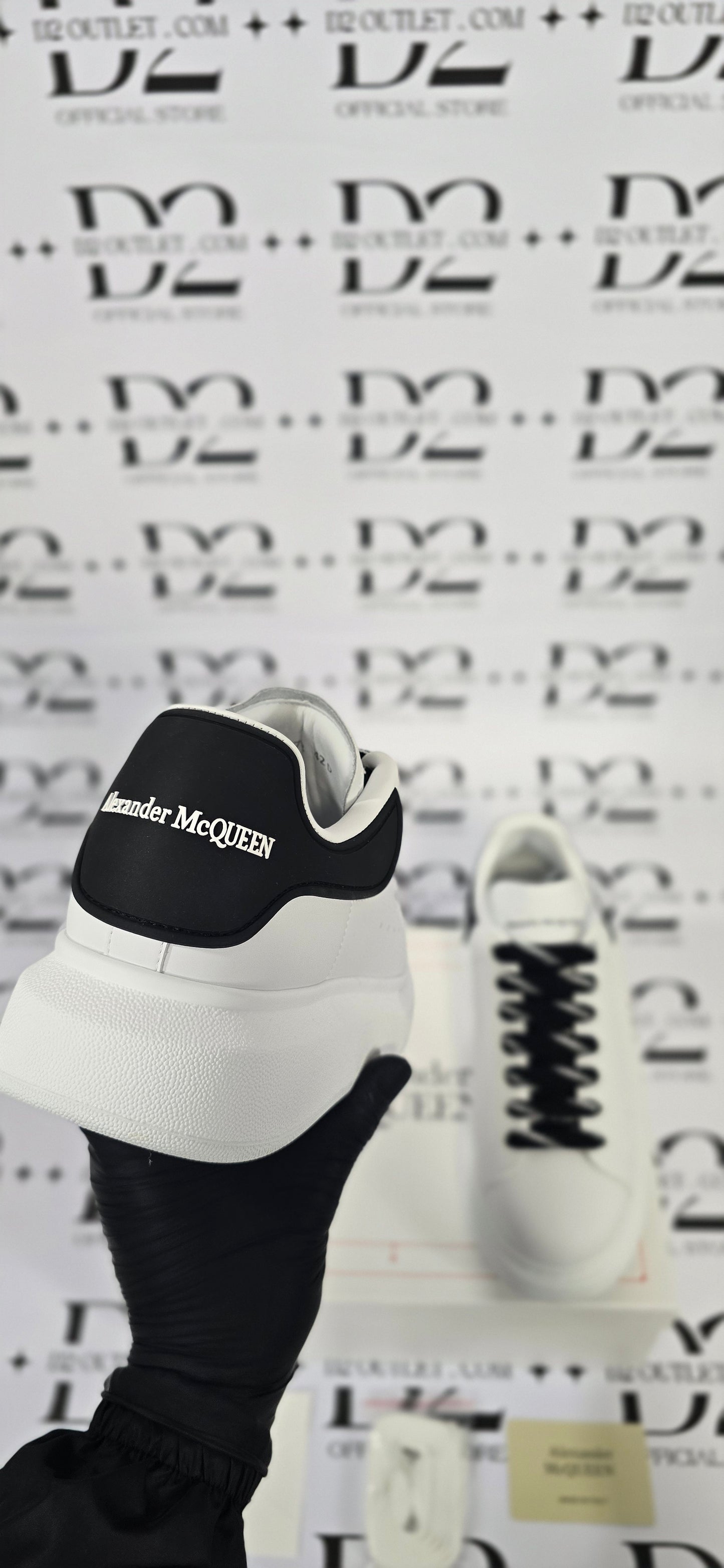 ALEXANDER MCQUEEN BIANCO /NERO