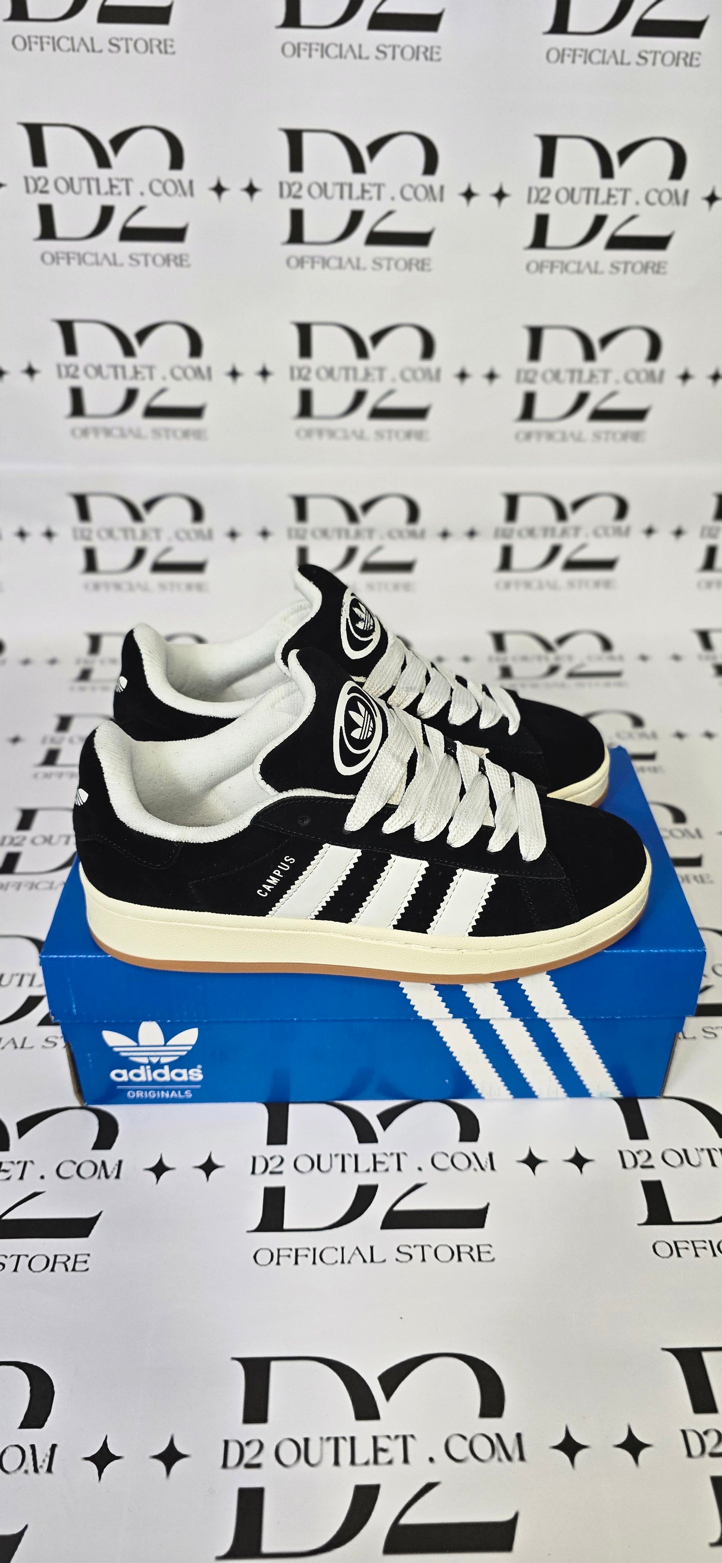 ADIDAS CAMPUS BLACK WHITE