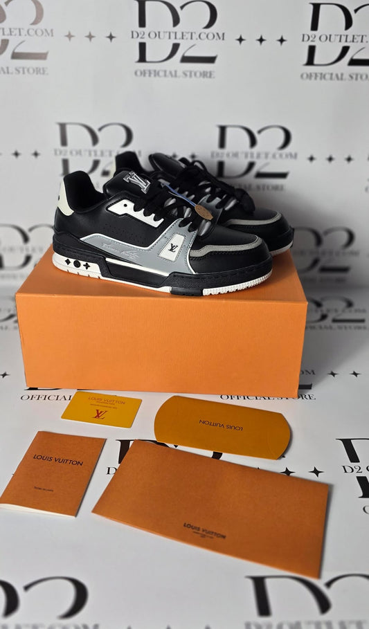 LV Trainer Black white Gray