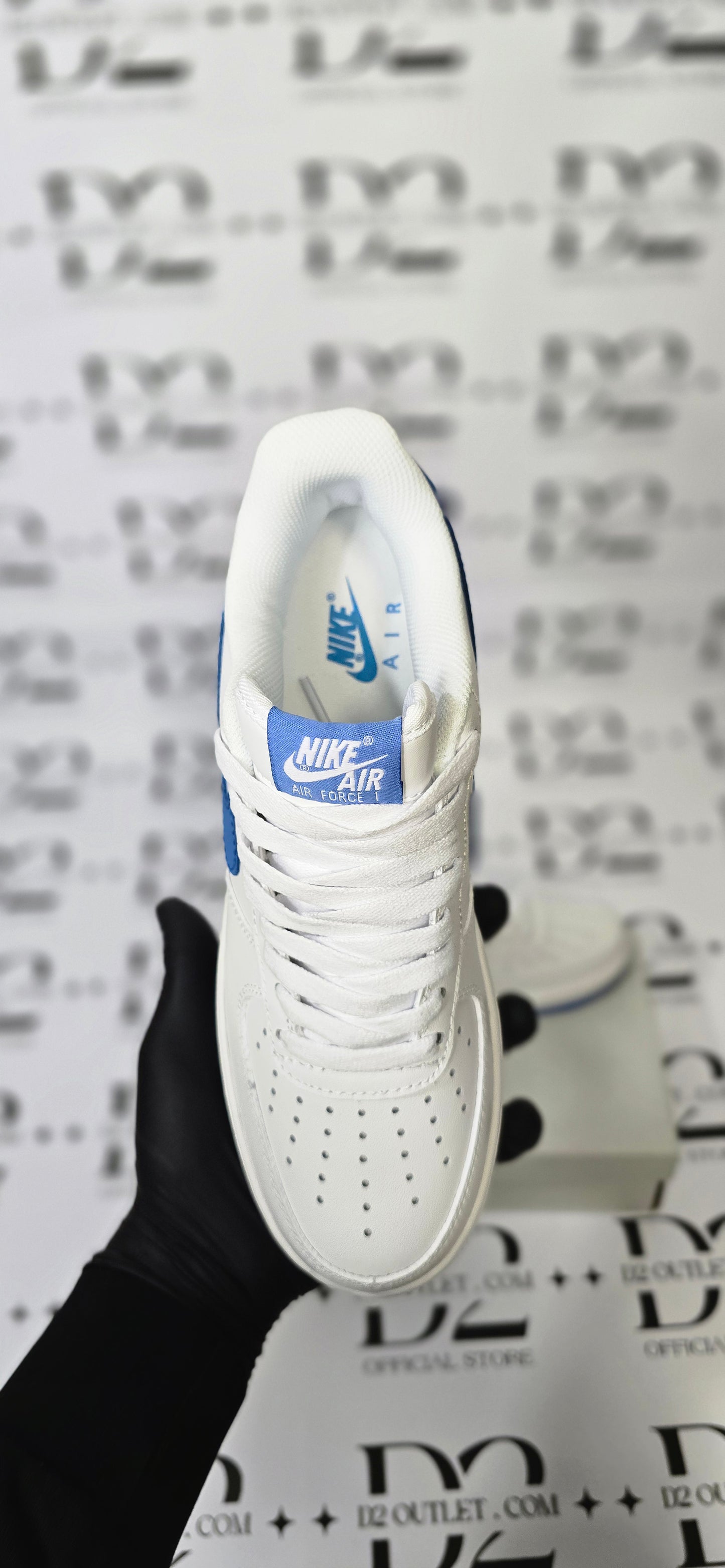 Nike AIR FORCE WHITE BLU