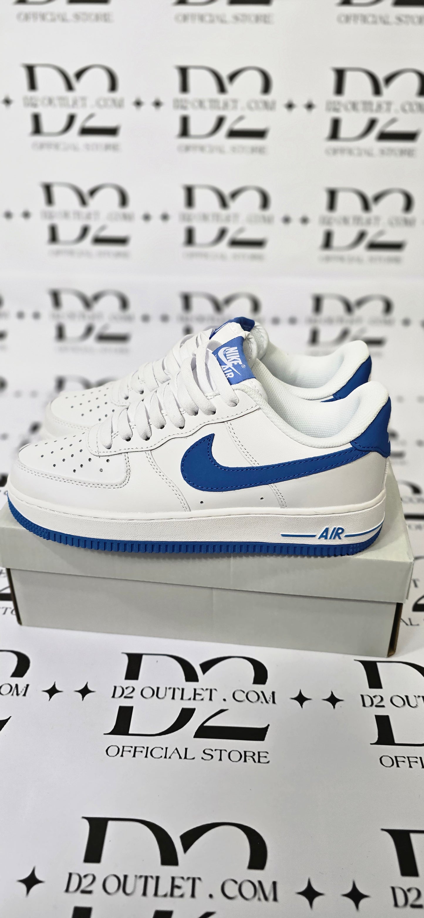 Nike AIR FORCE WHITE BLU