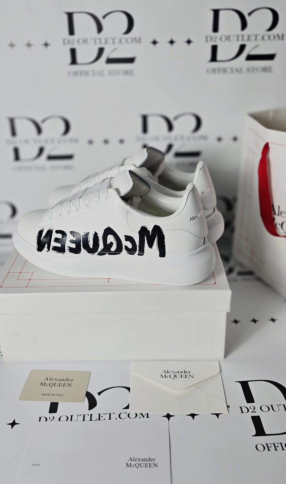 #8 Alexander McQueen Con scritta laterale