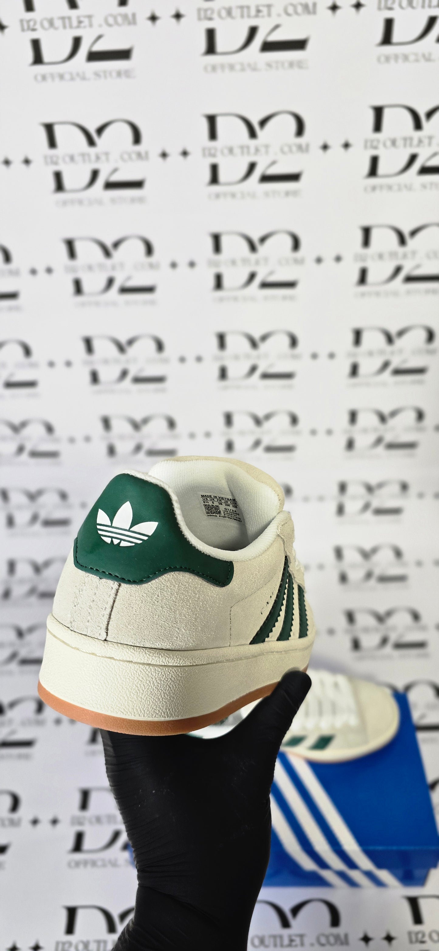 ADIDAS CAMPUS GRIGIO VERDE