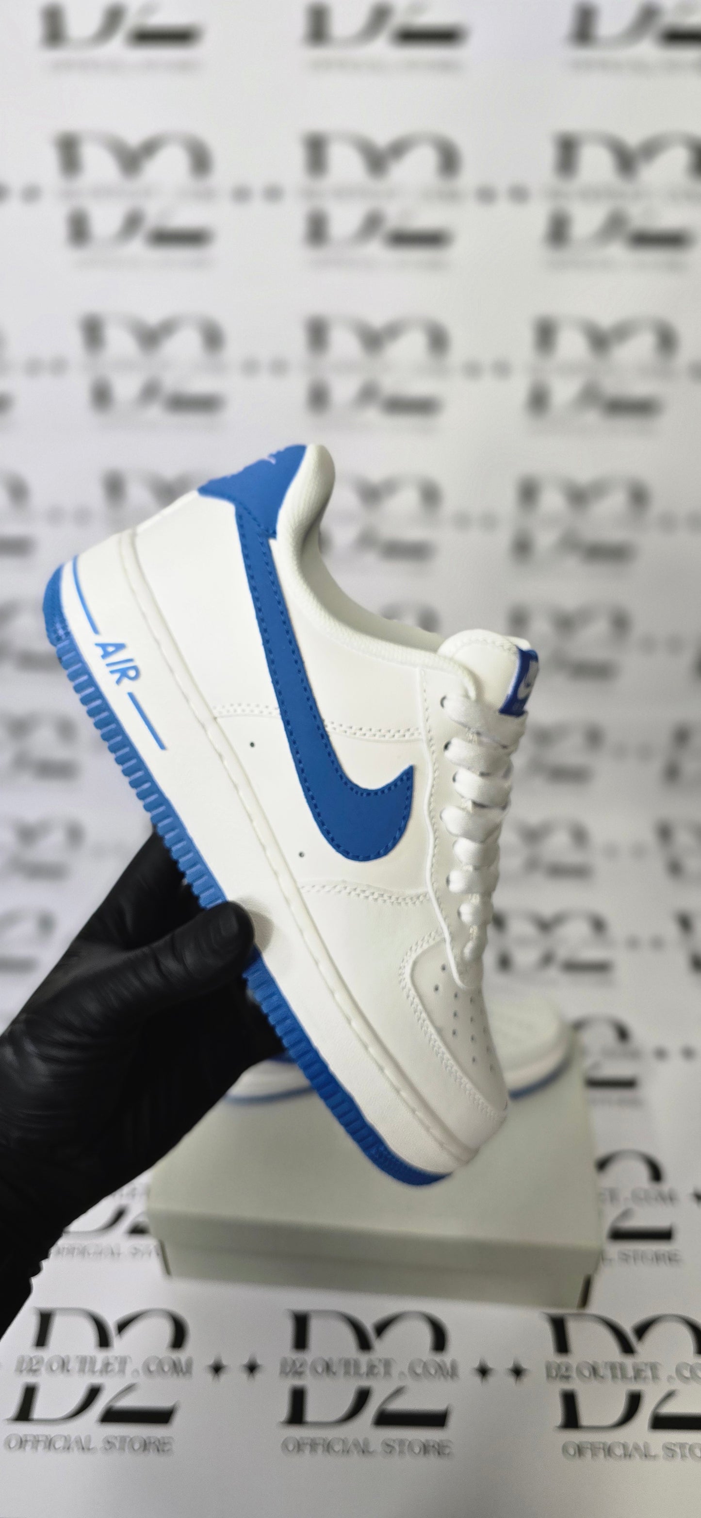 Nike AIR FORCE WHITE BLU