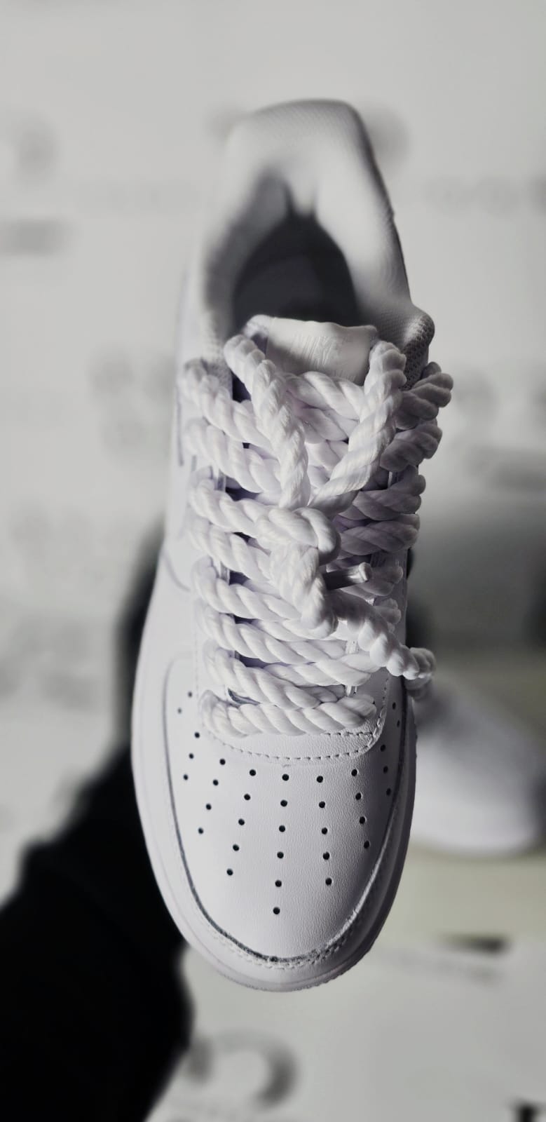 Nike air force lacci corda