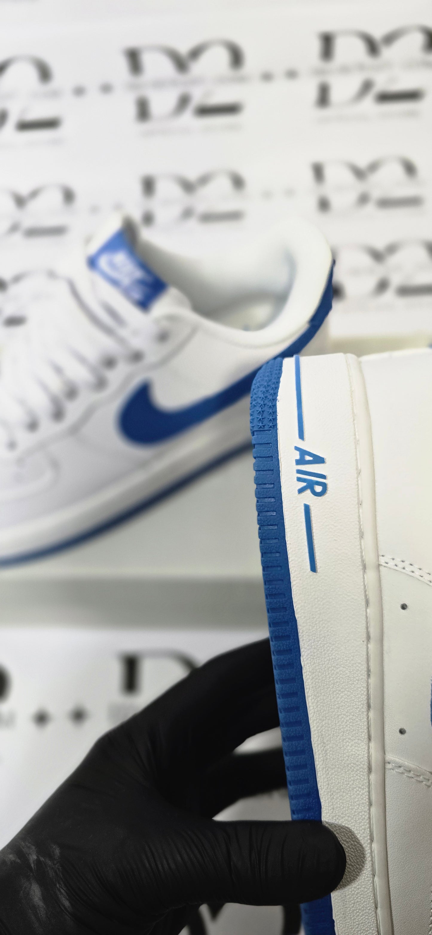 Nike AIR FORCE WHITE BLU