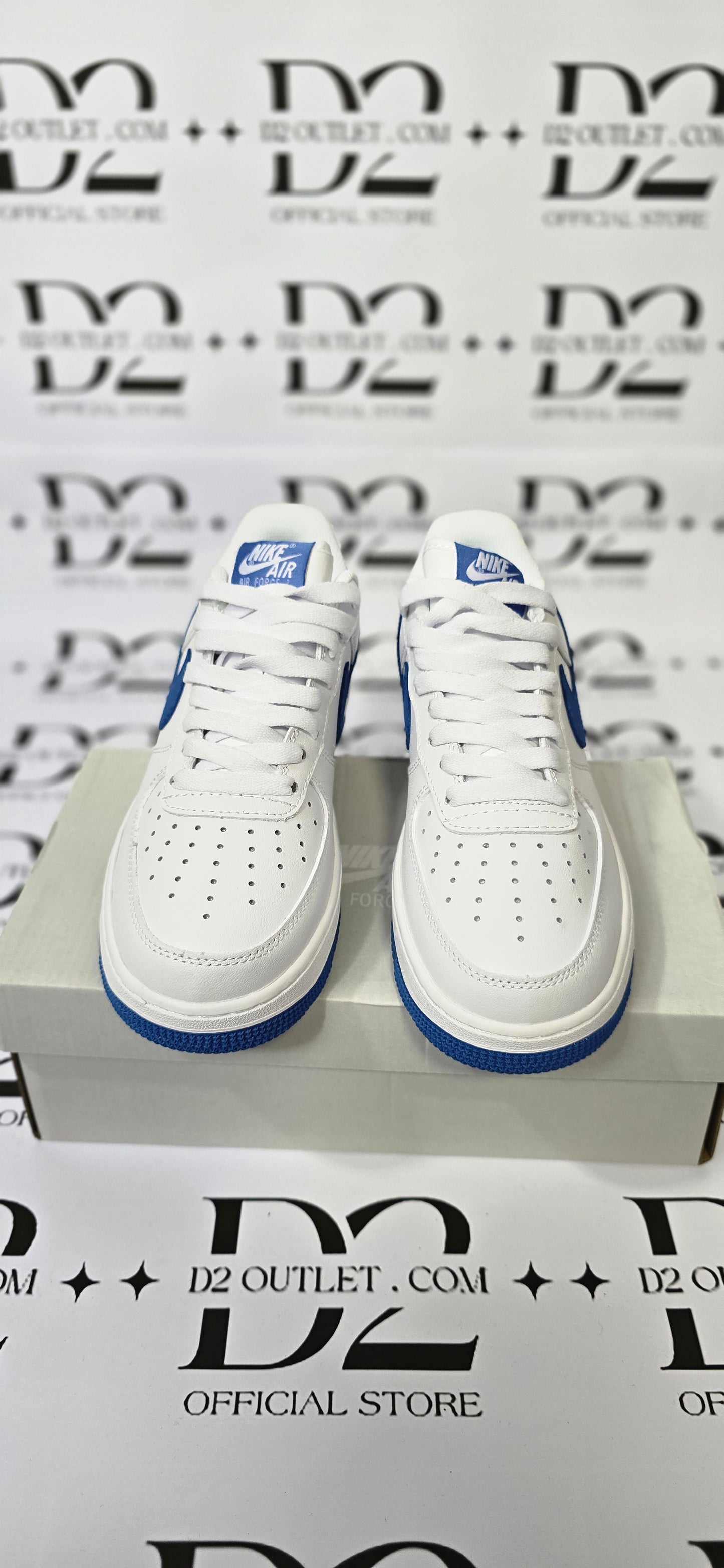 Nike AIR FORCE WHITE BLU